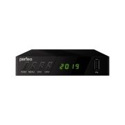 Цифровой эфирный ресивер Perfeo «STREAM-2» (DVB-T2/C, Wi-Fi, IPTV, HDMI, 2гн.USB, DolbyDigital)