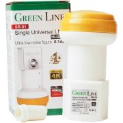 Конвертор спутниковый линейной поляризации, 1 выход Universal  Single SR-01 Green Line