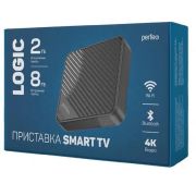 Приставка Perfeo SMART TV BOX «LOGIC 2/8», Allwinner H313, Android 10, 2Gb/8Gb, Пульт Bluetooth