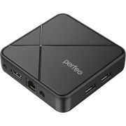 Приставка Perfeo SMART TV BOX «PREMIER 4/16», Allwinner H618, Android 12, 4Gb/16Gb, Пульт Bluetooth