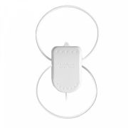 Антенна  комнатная ДМВ для DVB-T2 Волжанка 12В, кабель 3м, 37дБ, с блоком питания