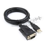 Шнур - адаптер шт.USB (A) => DB9M (WinXP - Win8, для устройств с интерфейсом RS-232) 1,5м