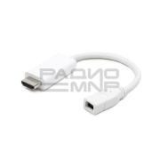 Переходник шт. HDMI - гн. mini DisplayPort  шнур 16см «Cablexpert»