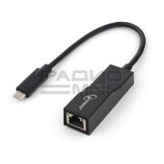 Сетевой адаптер Ethernet шт.Type-C => гн. 8P8C(RJ-45) «Gembird»