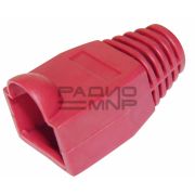 Колпачок пластиковый для штекера RJ-45 (красный)