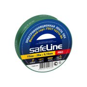 Изолента «Safeline» 19/20 (зелёный)