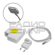 Блок питания импульсный 20,0В 4,25А, 85Вт (штекер MagSafe 2 T-Tip, для Apple)