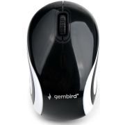 Мышь компьютерная беспроводная «Gembird» MUSW-610, 3кнопки, 2,4ГГц, 1200DPI, чёрный