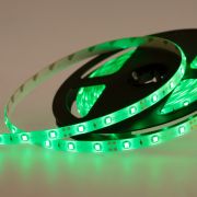 LED лента силикон, 8 мм, IP65, SMD 2835, 60 LED/m, 12 V, цвет свечения зеленый «Lamper»