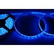 LED лента силикон, 8 мм, IP65, SMD 2835, 60 LED/m, 12 V, цвет свечения синий «Lamper»