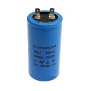 Конденсатор CD60 500mkF-300V ±5% 50Hz, 50x100мм, две клеммы 5,0мм (SAIFU)