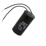 Конденсатор CBB60 15mkF-450V ±5% 50Hz, 34x60мм, два гибких провода L=10-15см (SAIFU)