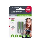 Аккумулятор AAA 1.2V,  400 mAh Ni-Mh, GoPower BL-2