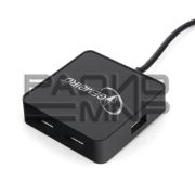 Концентратор USB 2.0 на 4 порта USB UHB-242 «Gembird» (чёрный)
