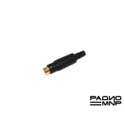 Штекер mini DIN 4 pin (SVHS) на кабель Gold