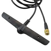 Антенна GSM внешняя, 3db RG174 3m SMA, чёрная