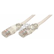 Патч-корд UTP4 cat 5e, RJ45-RJ45  0,5м, серый «Rexant»