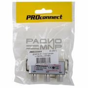Делитель на 3ТВ-SAT 1гн.F вход - 3гн.F выход 5-2500МГц «Proconnect»