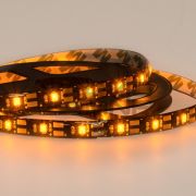 Лента LED  с USB коннектором 5В, 8мм, IP65, SMD 2835, 60 LED на 1м (жёлтый) «Lamper»