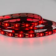 Лента LED  с USB коннектором 5В, 8мм, IP65, SMD 2835, 60 LED на 1м (красный) «Lamper»