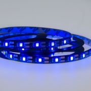 Лента LED  с USB коннектором 5В, 8мм, IP65, SMD 2835, 60 LED на 1м (синий) «Lamper»