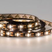 Лента LED с USB коннектором 5В, 8мм, IP65, SMD 2835, 60 LED на 1м, 3000K (белый тёплый) «Lamper»