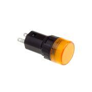 Индикатор LED D=16мм 220V, желтый «Rexant»