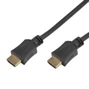 Шнур шт.HDMI - шт.HDMI v1.4  1,0м без ферритовых фильтров Silver «Proconnect»